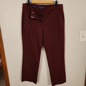 Apt 9 women's size 12 maroon pants